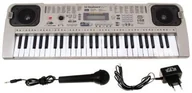 Duże Wielofunkcyjne Organy/Keyboard + Mikrofon + Zasilacz + USB...