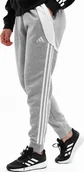 Spodnie sportowe damskie - Adidas Spodnie damskie adidas Tiro 24 Sweat szare IS1011 S - miniaturka - grafika 1