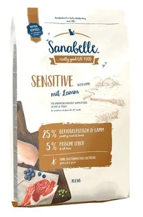 Sanabelle Sensitive, jagnięcina - 10 kg - Sucha karma dla kotów - miniaturka - grafika 2