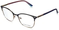 Okulary przeciwsłoneczne - Calvin Klein Damskie okulary przeciwsłoneczne Ck21124, niebieskie, 62 - miniaturka - grafika 1