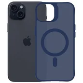 Etui i futerały do telefonów - Etui 3MK Smoke Guardx MagCase do Apple iPhone 15 Niebieski - miniaturka - grafika 1