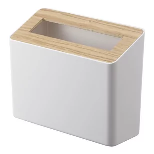 Biały kosz na blat Yamazaki Rin, 2,3 l - Kosze na śmieci - miniaturka - grafika 1