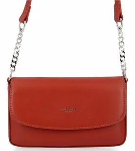 Torebka damska listonoszka David Jones Ceglasta - Torebki damskie - miniaturka - grafika 1