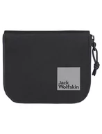 Portfele - Jack Wolfskin Konya Wallet portfel na akcesoria podróżne, czarny, czarny, jeden rozmiar - miniaturka - grafika 1