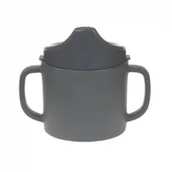 Kubki dla dzieci - Lassig Kubeczek dla dzieci Uni anthracite - miniaturka - grafika 1