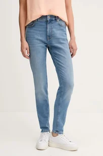 Sisley jeansy damskie kolor niebieski 47KZLE044 - Spodnie damskie - miniaturka - grafika 1