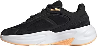adidas Damskie trampki Ozelle Cloudfoam Lifestyle do biegania, Core Black Grey Five Acid Orange, 40 2/3 EU - Trampki damskie - miniaturka - grafika 1
