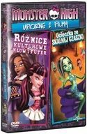 Kino familijne DVD - Filmostrada Monster High: Różnice kulturowe kłów i futer / Ucieczka ze Skalnej Czaszki - miniaturka - grafika 1