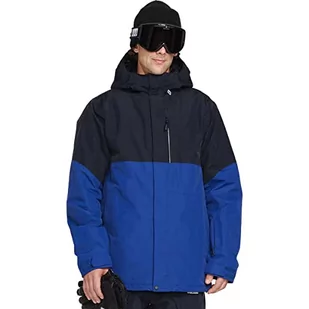 Volcom Męska kurtka L Ins Gore-tex, ciemnoniebieska, L, granatowy, L - Kurtki narciarskie - miniaturka - grafika 1