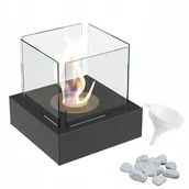 Biokominki - Biokominek Wolnostojący Tango3 Czarny Tüv Zestaw - miniaturka - grafika 1