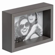 Ramki na zdjęcia - Foto ramka Box 10 x 5 cm szara FC10151145M051 - miniaturka - grafika 1