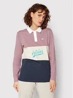 Koszulki sportowe damskie - Adidas Polo Modern B-Ball HD9773 Różowy Standard Fit - miniaturka - grafika 1