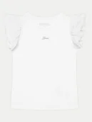 Bluzki damskie - Guess Bluzka K5RI22 K6YW4 Biały Regular Fit - miniaturka - grafika 1