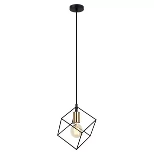 Italux Morestel lampa wisząca 1-punktowa MDM-4244/1 BK+BRO MDM-4244/1 BK+BRO - Lampy sufitowe - miniaturka - grafika 1