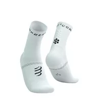 Skarpetki sportowe męskie - COMPRESSPORT Skarpetki do biegania PRO MARATHON SOCKS V2.0 white/black - miniaturka - grafika 1