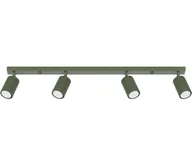 Lampy sufitowe - Sollux SL.1622 - Oświetlenie punktowe KARBON 4xGU10/10W/230V zielony - miniaturka - grafika 1
