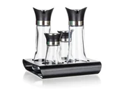 Pojemniki kuchenne - KOMPLET PRZYPRAWNIKÓW SÓL + PIEPRZ + OCET + OLIWA - miniaturka - grafika 1