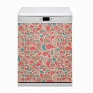 Dekoracje domu - Mata Bluedecor Magnes na zmywarkę Kolorowe łezki 60x80 - miniaturka - grafika 1