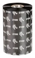 Taśmy do drukarek barwiące - Zebra 02100BK11060 taśma do drukarek Czarny - miniaturka - grafika 1