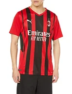 Koszulki męskie - PUMA PUMA Męska koszulka Acm Home Shirt replika koszulki Tango Red -Puma Black XXL 759122 - miniaturka - grafika 1