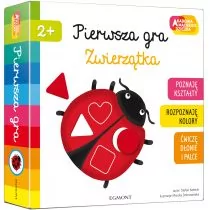 Egmont Zwierzątka. Pierwsza gra. Akademia Mądrego Dziecka - Gry planszowe - miniaturka - grafika 2