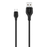 Kable USB - Xo Kabel NB103 micro czarny 2,1A 2m - miniaturka - grafika 1