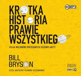 Krótka historia prawie wszystkiego - Audiobooki - literatura popularnonaukowa - miniaturka - grafika 1