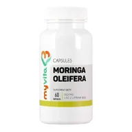 Suplementy naturalne - MyVita Moringa Oleifera 400mg/60 kapsułek M106 - miniaturka - grafika 1