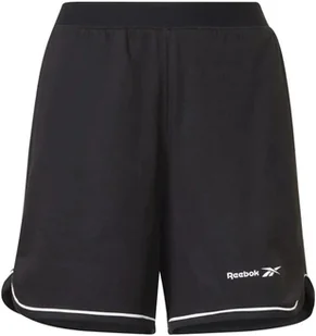 REEBOK - SZORTY SPORTOWE DAMSKIE - RIE SHORT HT8053 CZARNE - Spodenki damskie - miniaturka - grafika 1