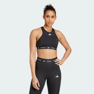 Bielizna sportowa damska - Biustonosz Techfit Medium-Support High-Neck - miniaturka - grafika 1