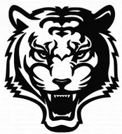 Obrazy i zdjęcia na płótnie - Obraz Ażurowy Loft Dekoracja Ścienna Tygrys P115 - miniaturka - grafika 1