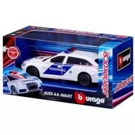 Samochody i pojazdy dla dzieci - Bburago: Węgierski radiowóz Audi A6 - 1:43 - miniaturka - grafika 1
