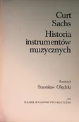 Książki o kulturze i sztuce - Historia instrumentów muzycznych - miniaturka - grafika 1