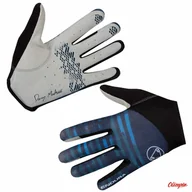 Rękawiczki rowerowe - Rękawiczki Endura Hummvee Lite II LTD blue - miniaturka - grafika 1