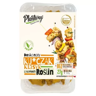 Plantway Kurczak roślinny klasyk 160 g - Zdrowa żywność - miniaturka - grafika 1