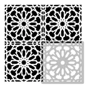 Szablony malarskie - Nakleo szablon malarski // płytki - kafelki // VILAR - 60x60cm - miniaturka - grafika 1