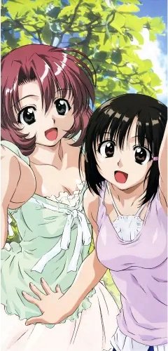 Plakat Anime Manga Onegai Twins ot_015 A3 (custom)