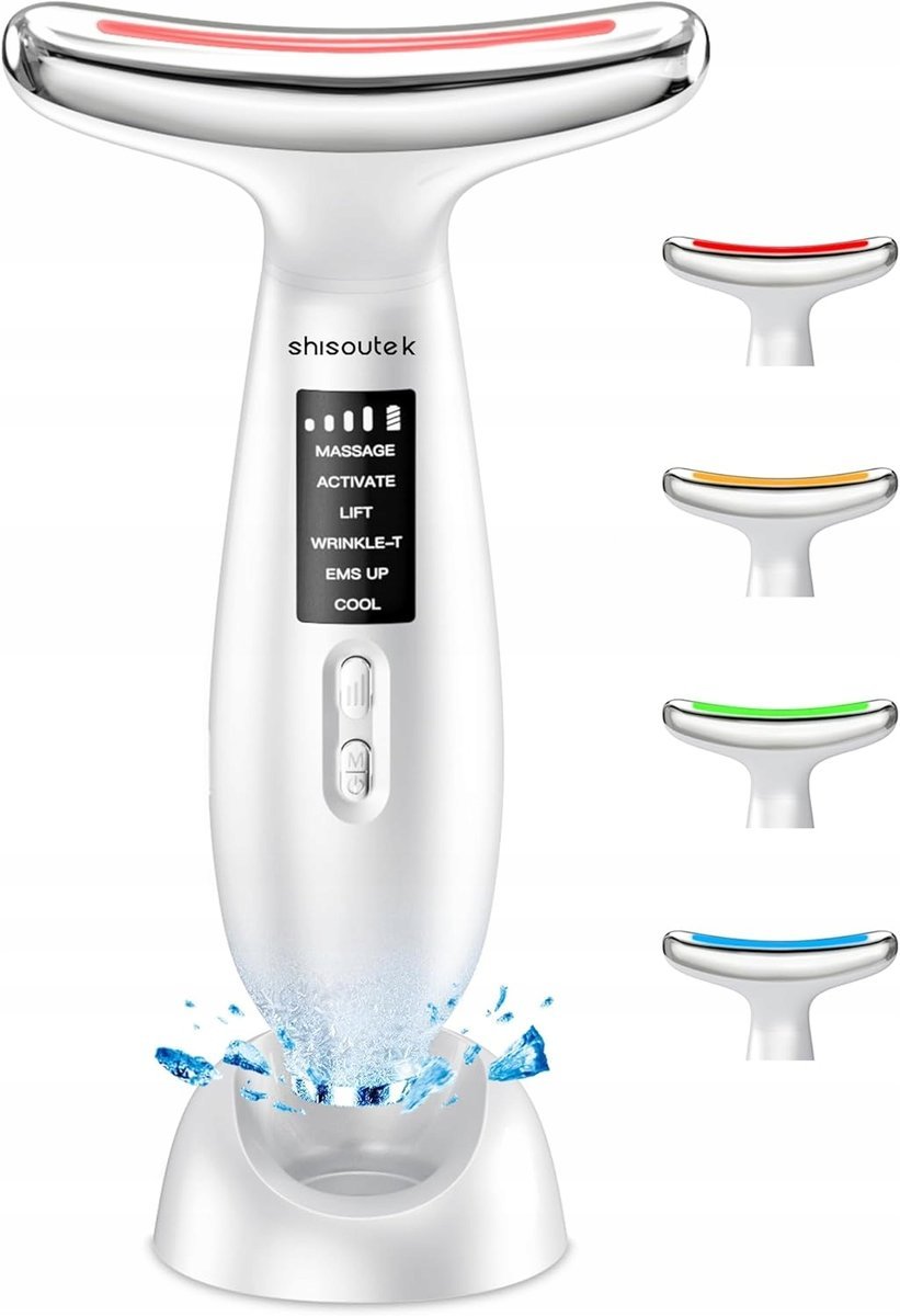 MASAŻER URZĄDZENIE DO MASAŻU TWARZY REDUKCJA ZMARSZCZEK LIFTING 6 TRYBÓW