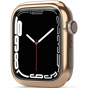 RINGKE Etui RINGKE Bezel Styling do Apple Watch 7 41 mm) Różowo-złoty - Akcesoria do pulsometrów i zegarków sportowych - miniaturka - grafika 3
