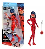 Figurki dla dzieci - MIRACULOUS LALKA BIEDRONKA I CZARNY KOT LADYBUG FIGURKA KOMUNIKATOR 50028 - miniaturka - grafika 1