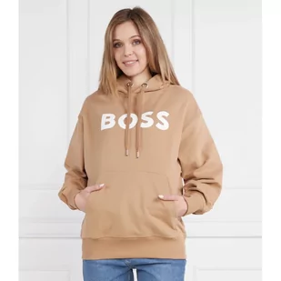 BOSS Bluza Econy1 | Regular Fit - Bluzy damskie - miniaturka - grafika 1