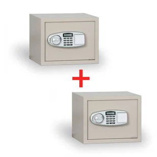 B2B Partner Meblowy sejf elektroniczny 1+1 Gratis 465020 - Sejfy i kasy pancerne - miniaturka - grafika 1