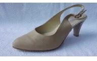Sandały damskie - ŚLICZNE SANDAŁY BEZ PIĘT BEŻ SZPILKA 7 CM 34 - miniaturka - grafika 1
