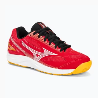 Buty sportowe męskie - Buty do piłki ręcznej dziecięce Mizuno Stealth Star 2 Jr radiant red/white/carrot curl - grafika 1