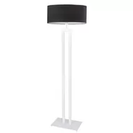 Lampy stojące - Lampa stojąca welurowa, Kalifornia velur, 40x161 cm, czarny klosz - miniaturka - grafika 1
