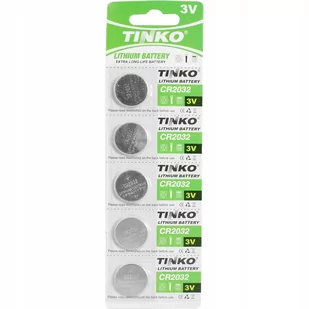 Mocne Baterie Litowe Oryginal Tinko 3V Cr 2025 X5 - Baterie i akcesoria - miniaturka - grafika 1