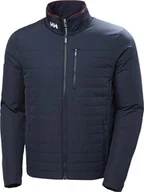 Kurtki męskie - Kurtka męska Helly Hansen Helly hansen kurtka męska Crew Insulator Jacket 2.0 30343 597 - granatowa L - miniaturka - grafika 1