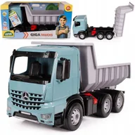 Samochody i pojazdy dla dzieci - Wywrotka Mercedes Arocs Gigant 67cm Tuv 150 Kg Auto Ciężarówka Zabawka - miniaturka - grafika 1