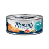 Mokra karma dla kotów - MOMENTS Adult Tuńczyk, kurczak i szynka 24x70 g - miniaturka - grafika 1