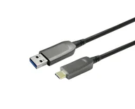 Kable USB - Vivolink PROUSBCAMMOP25 kabel USB 10 m USB 3.2 Gen 1 (3.1 Gen 1) USB C USB A Czarny - miniaturka - grafika 1